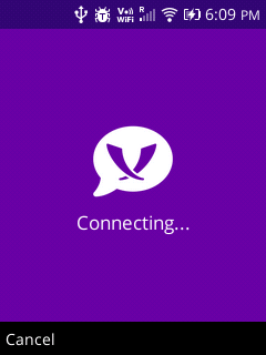 Convo connection screen
